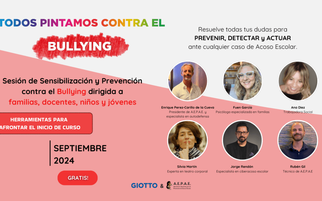 Sesiones especiales contra el Bullying para afrontar el inicio del curso